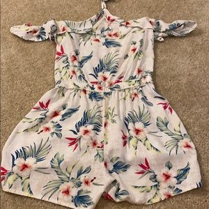 Hollister floral romper